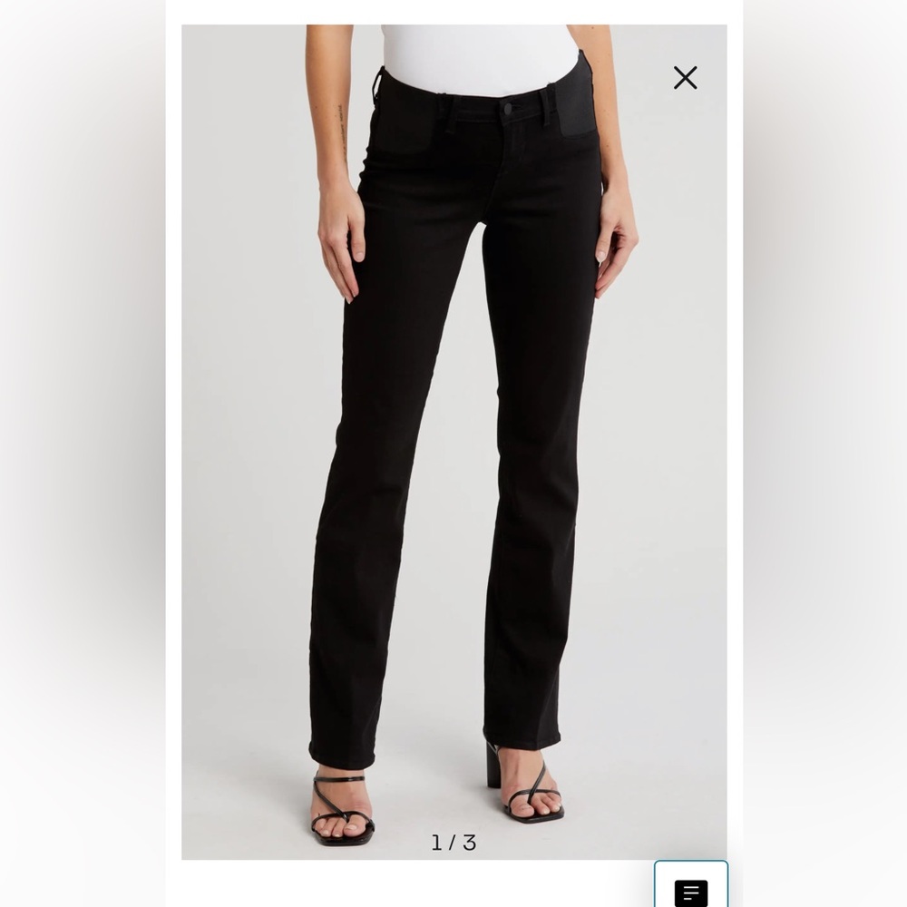 L’agence Oriana High Rise Straight Maternity Jean